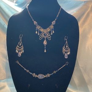 Peruvian style jewelry.